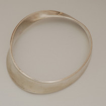 Torun / Georg Jensen "Abstract Twist" Bracelet, signed, c. 1960's