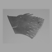 Roberta Williamson "Peetie" Brooch, sterling, signed, c. 1980's