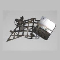 Roberta Williamson "Air Flow" Brooch, sterling, signed, c. 1980's