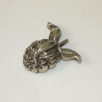 American Art Nouveau "Seed Pod" Brooch, sterling, marked, c. 1910