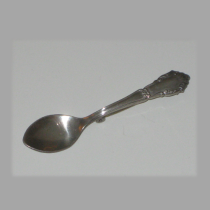 American "Spoon" Brooch, sterling, marked, c. 1920's