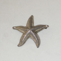 Beau "Starfish" Brooch, sterling, signed, c. 1950's