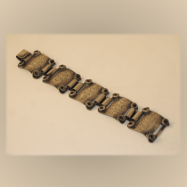 German Modernist Bracelet, Sterling, marked, c. 1930's