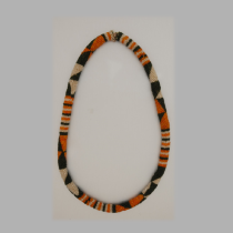 Kitty Rix / Wiener Werkstaette "Geometric" Micro beaded choker, c. 1920
