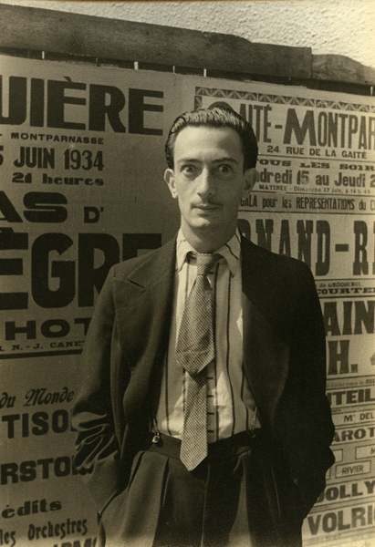 Carl van Vechten, “Salvador Dali in Paris” 1934