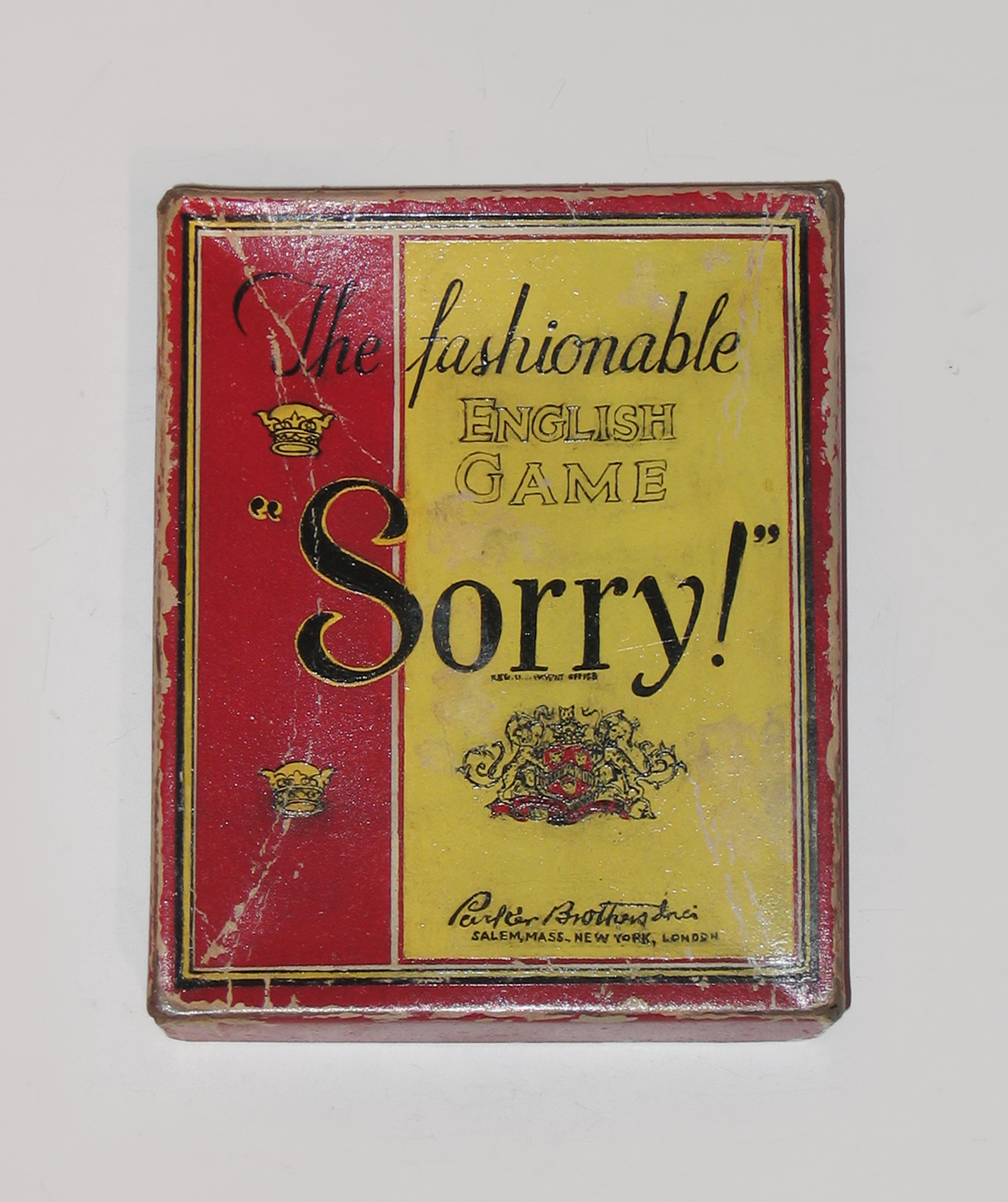 Tim Liddy, Sorry (1939) The Fashionable English Game, Oil on copper, plywood back 2006