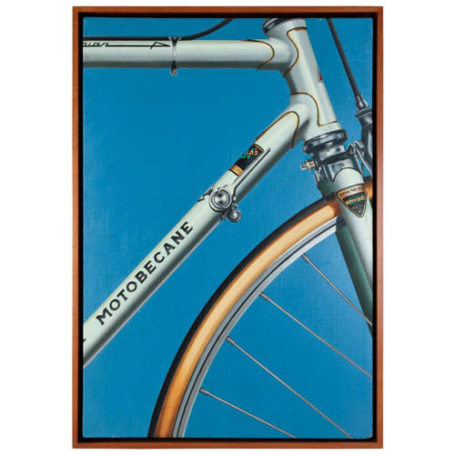 Jeffrey Hartman  “Motobecane” Oil on canvas 1978