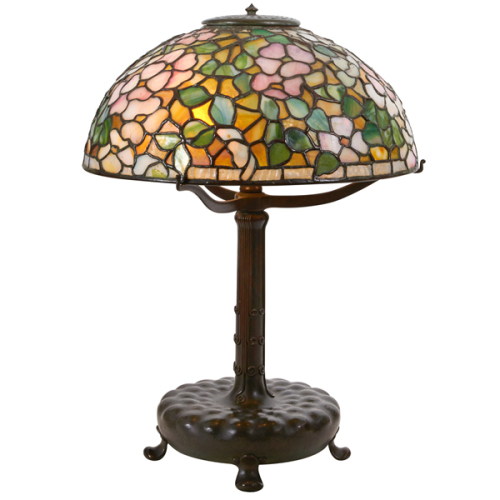 Louis C. Tiffany / Tiffany Studios Dogwood Blossom table lamp c. 1906