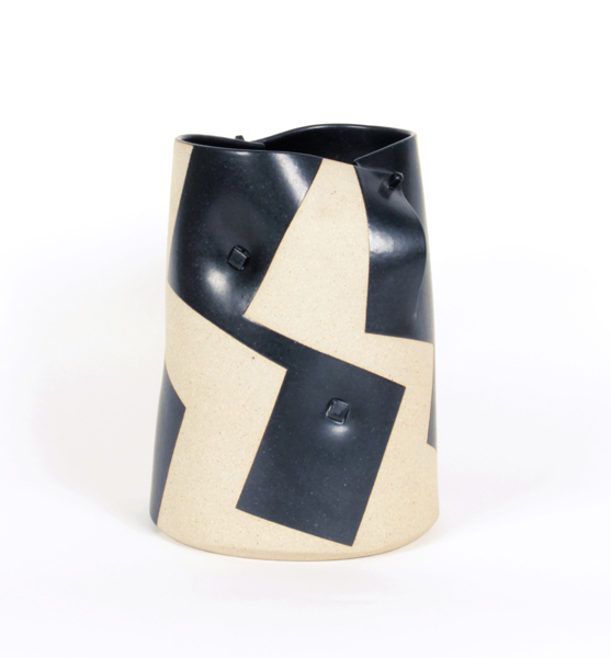 Gustavo Perez, Mexican Contemporary Pottery, Ceramic vase 2000