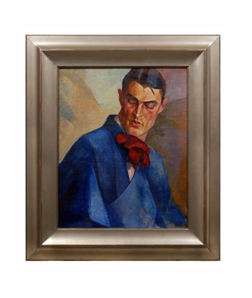 Zygmund Sazevich “Portrait of Victor Arnautoff” Oil on canvas 1925