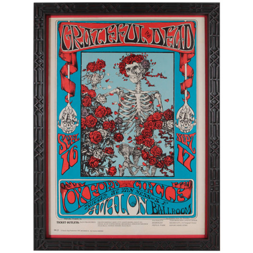 Stanley Mouse / Alton Kelley, Grateful Dead & Oxford Circle at the Avalon Ballroom   September 16 -17, 1966