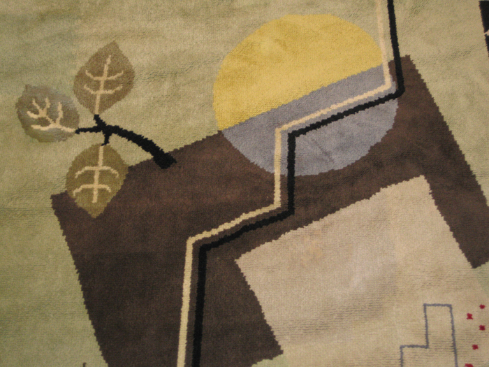 Ingegerd Torhamn Art Deco / Modernist rug  c. 1930 (Exhibited: Stockholm Exhibition 1930)