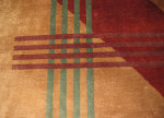 Historical Design Rugs - Red and Green Stripes