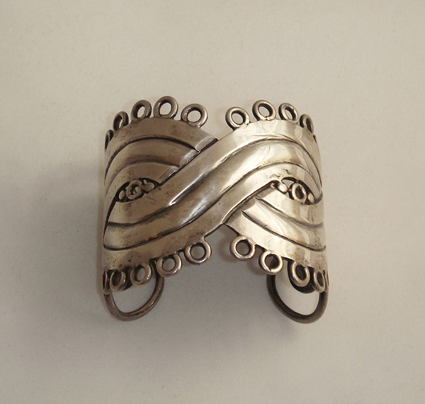 William Spratling “Interwoven” cuff / bracelet, sterling, signed c. 1930’s