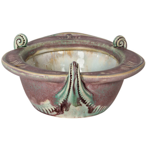 Louis Majorelle French Art Nouveau “Fiddleback Fern” bowl c. 1900