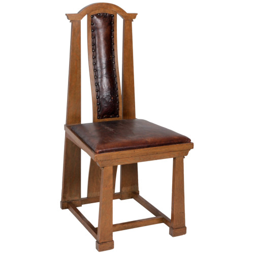 George Washington Maher “Rockledge” American Arts & Crafts side chair 1911-12