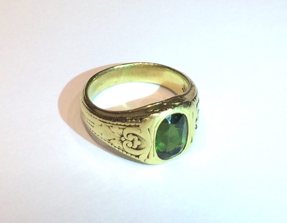 Historical Design I Louis C. Tiffany / Tiffany & Co. ring, 18K gold and