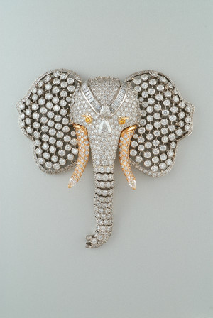 Elephant Brooch HD Jewels Collection