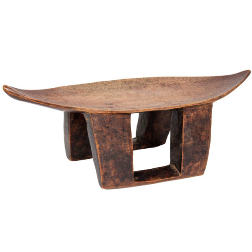 Somalia African Tribal Wood Headrest, Early to mid 20th Century