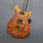 Stephen McSwain Flames Guitar